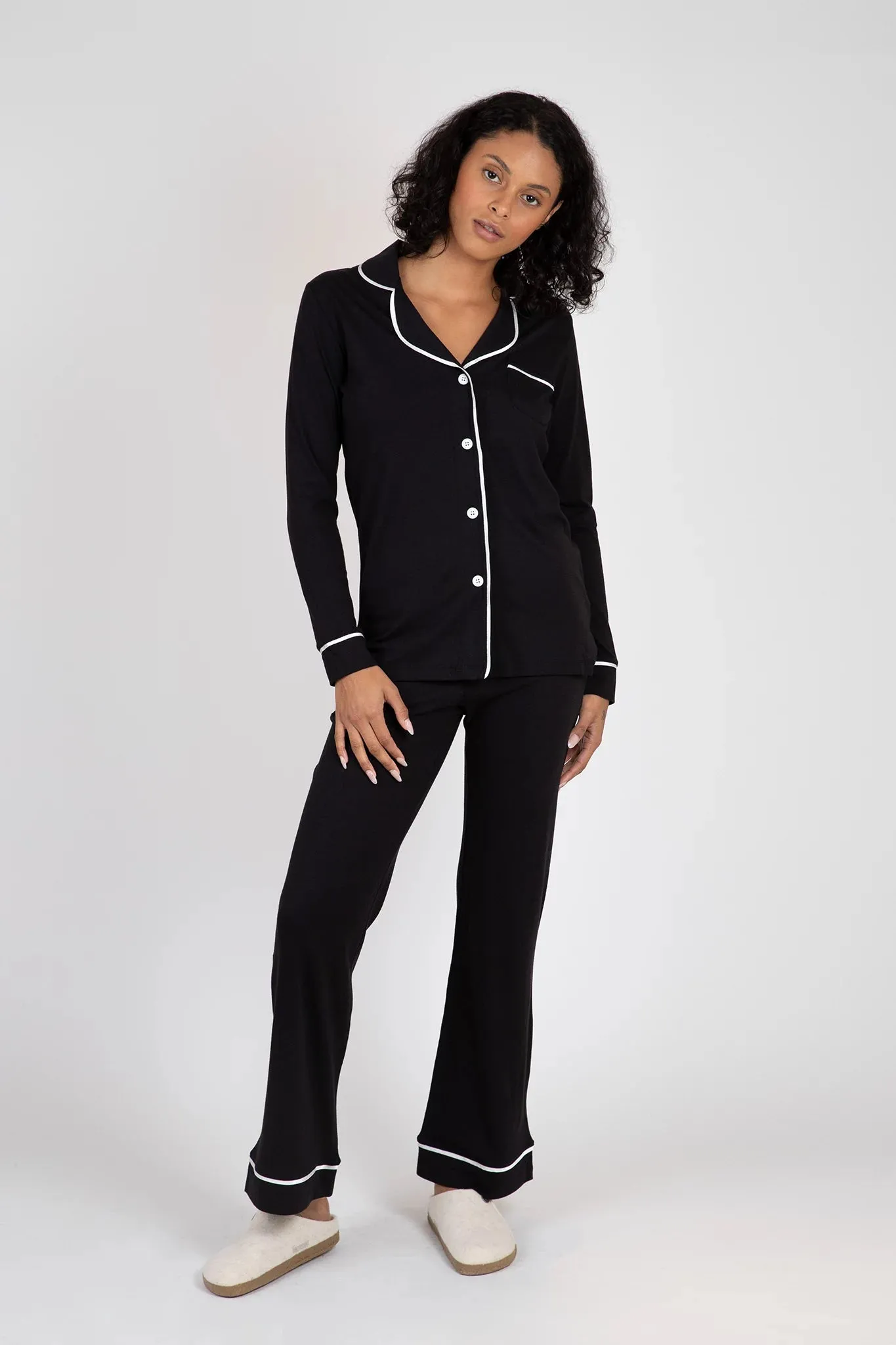 Bella Long Sleeve Top & Pant Pajama Set sold by Hills Dry Goods