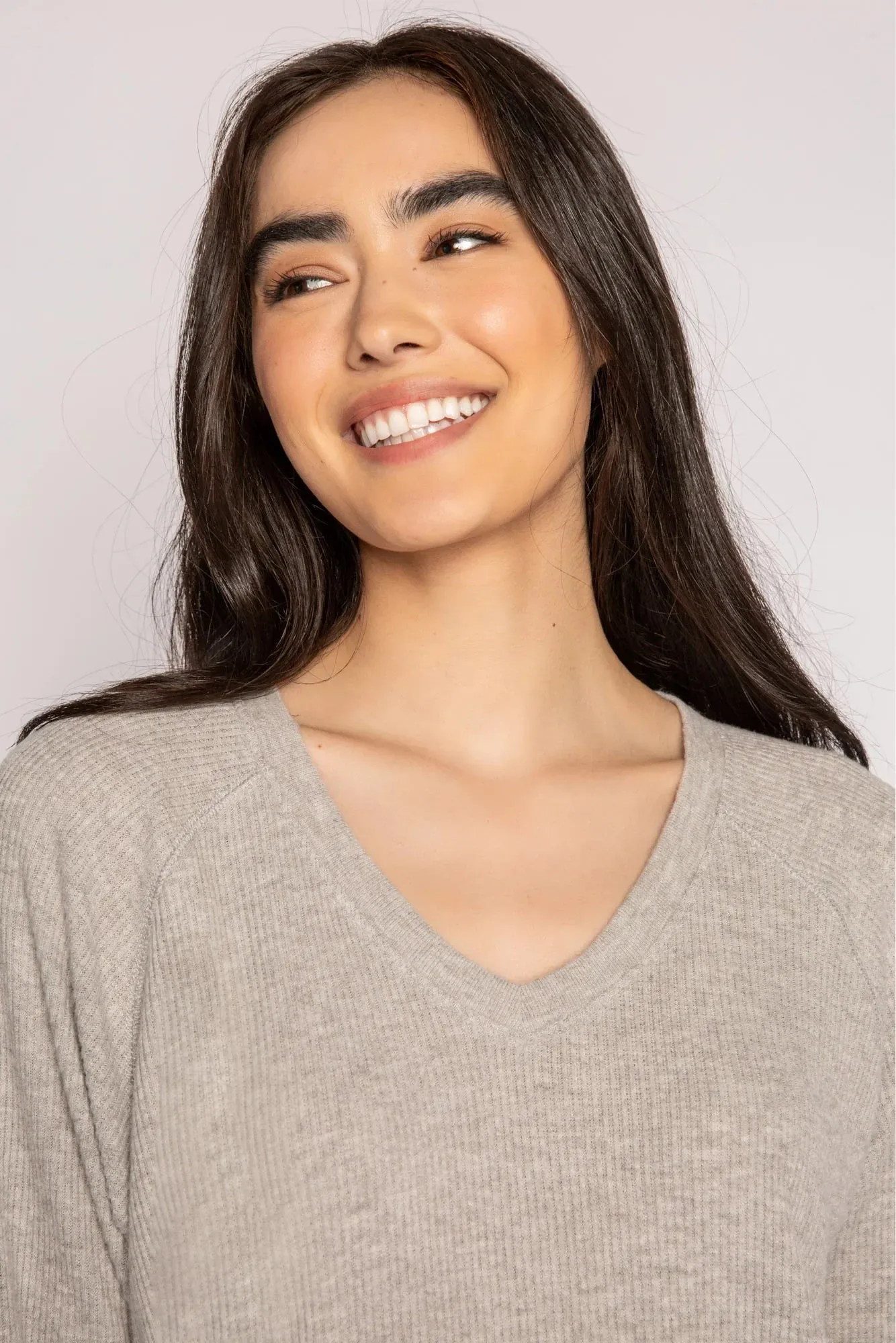 Textured Essentials Long Sleeve Top sold by Hills Dry Goods product image thumbnail 2