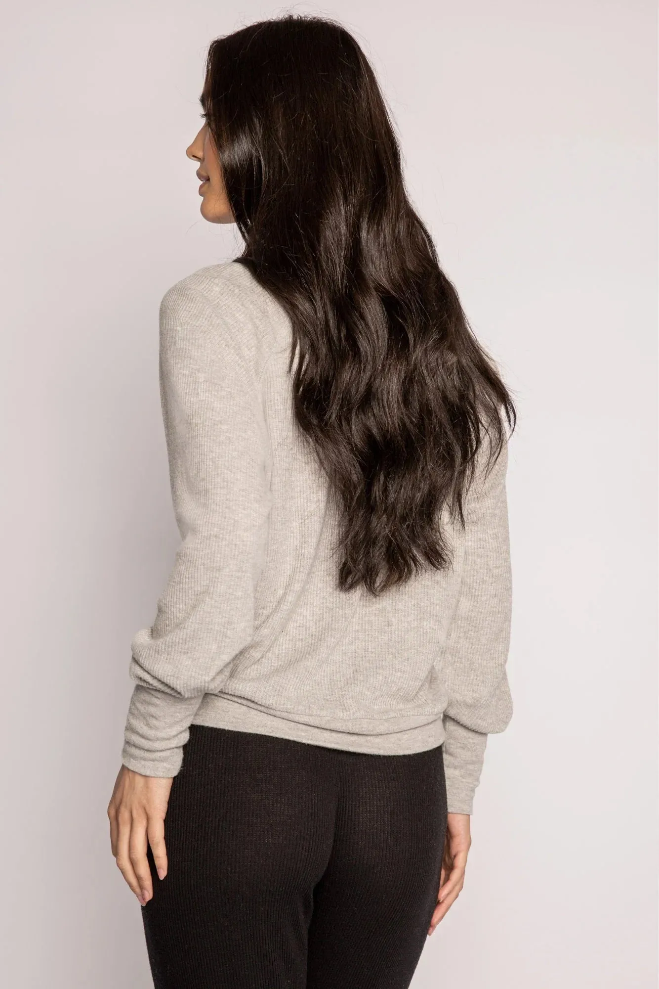 Textured Essentials Long Sleeve Top sold by Hills Dry Goods product image thumbnail 5