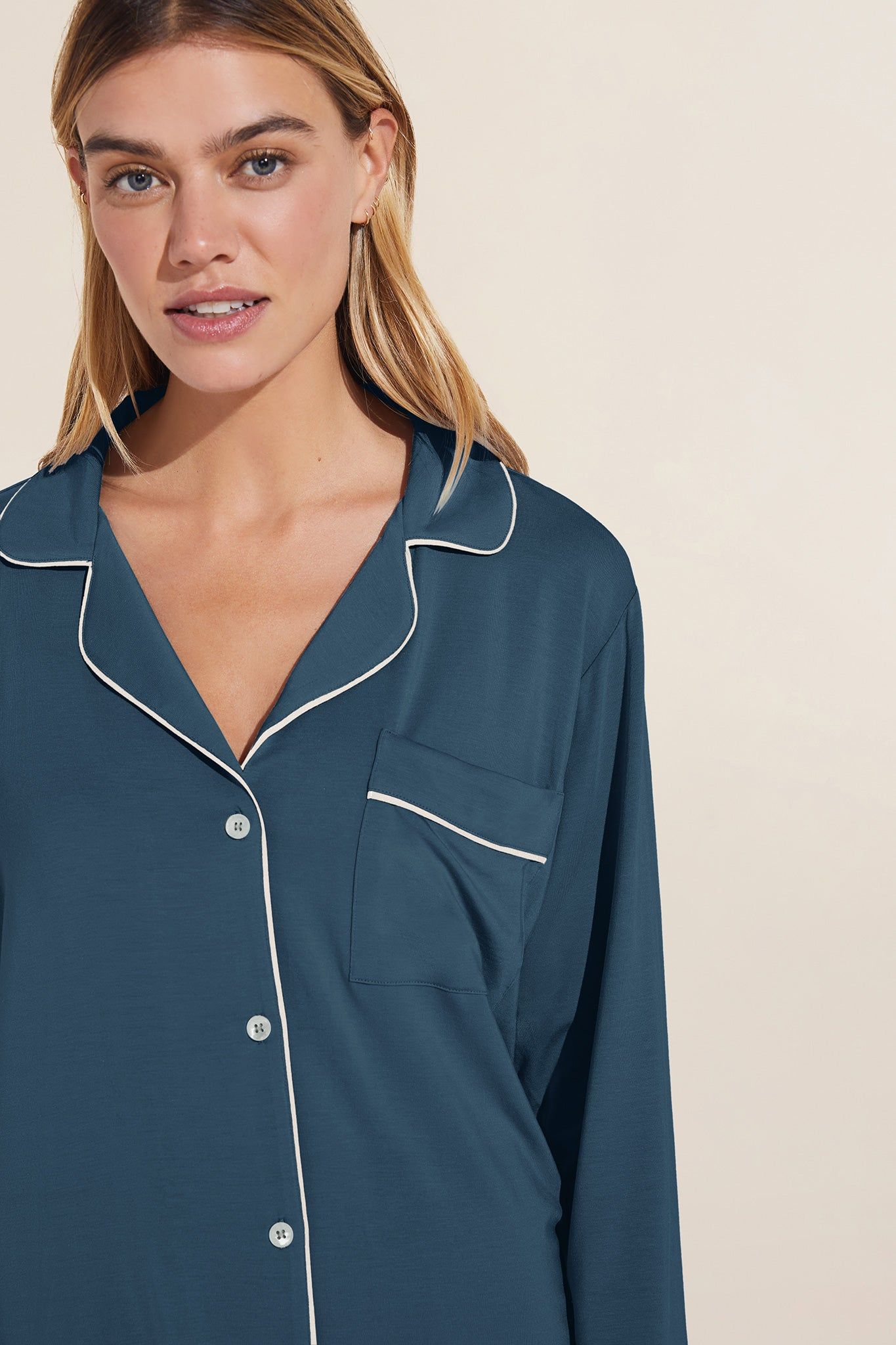 Gisele TENCEL™ Modal Long PJ Set sold by Hills Dry Goods product image thumbnail 2