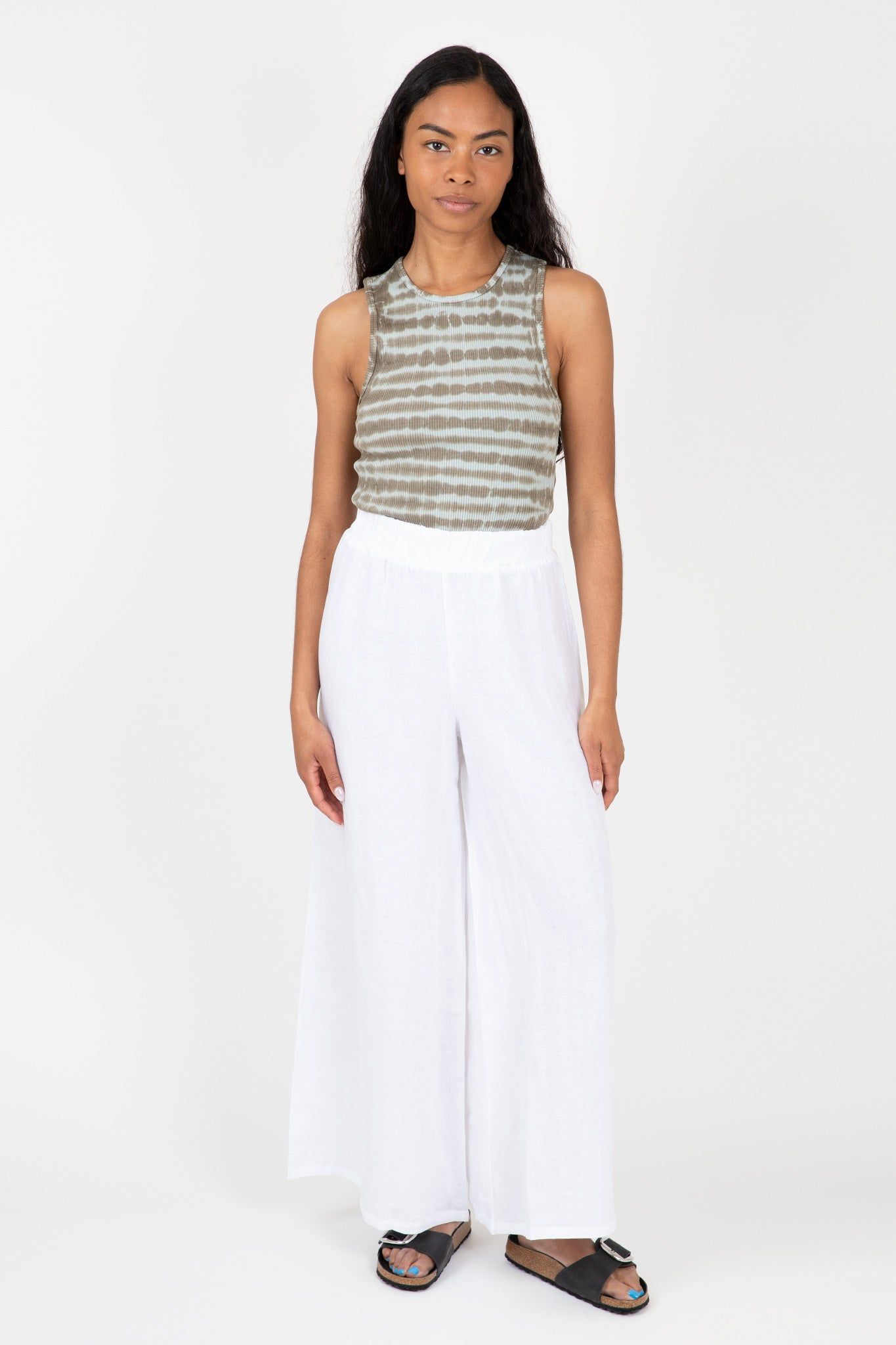 Tallows Linen Wide Leg Pant sold by Hills Dry Goods