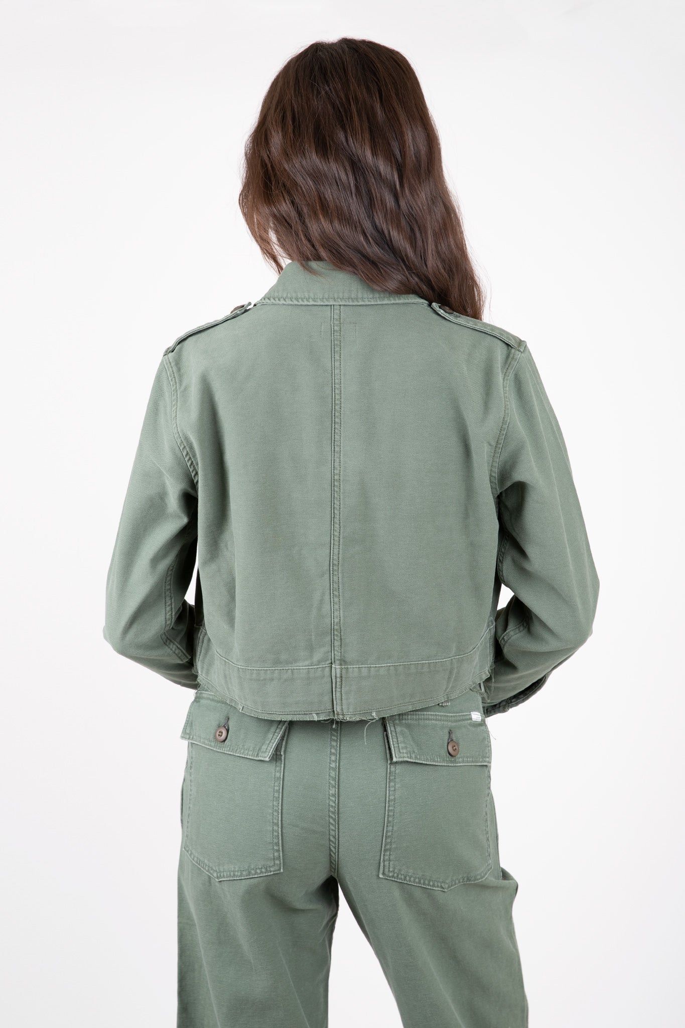 The Cropped Veteran Jacket sold by Hills Dry Goods product image thumbnail 5
