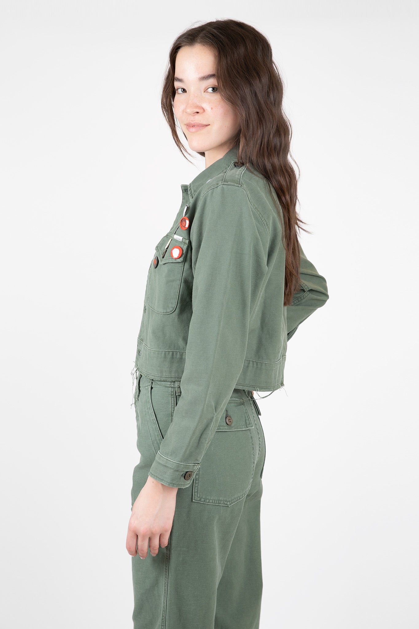 The Cropped Veteran Jacket sold by Hills Dry Goods product image thumbnail 4