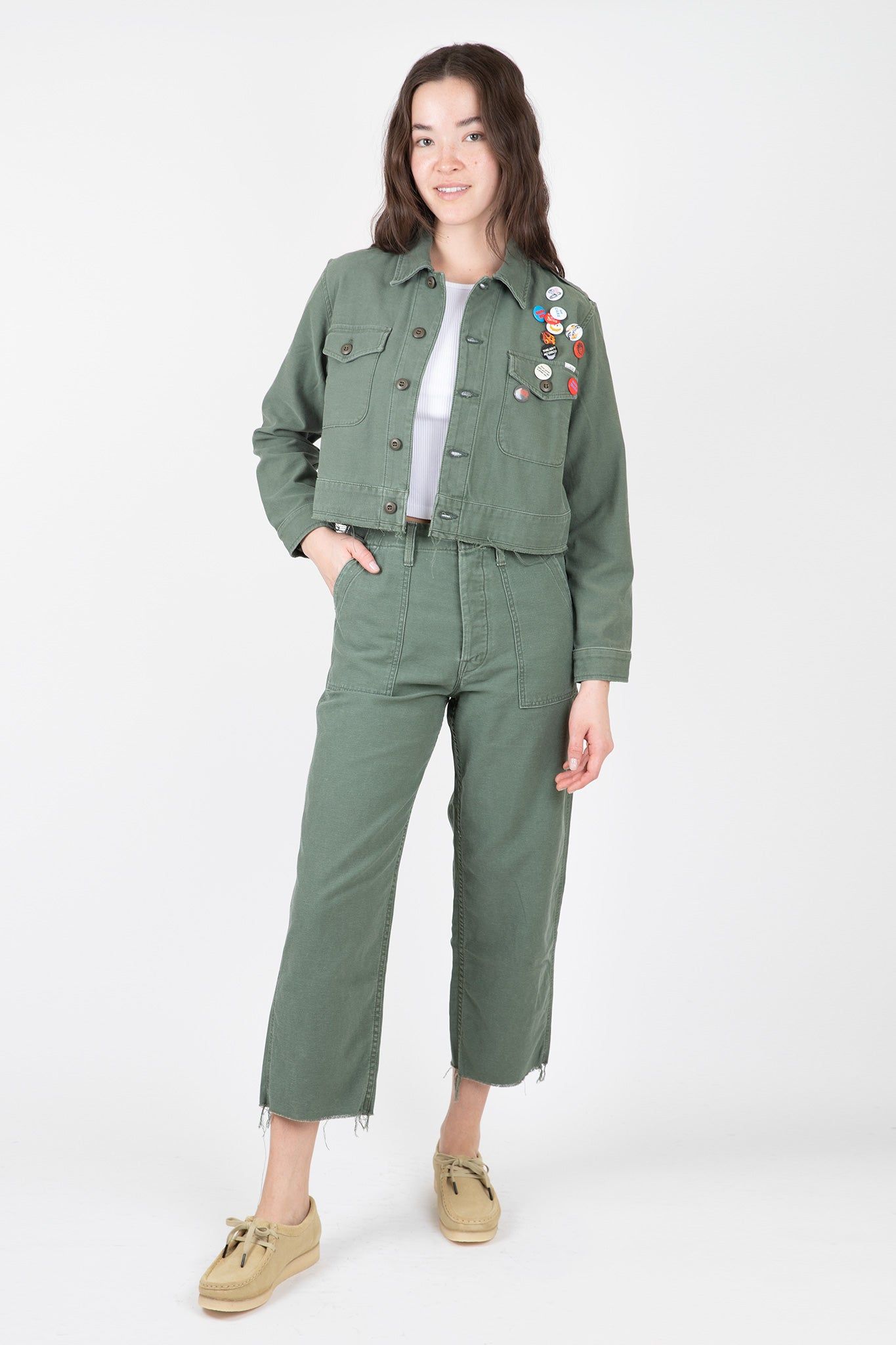 The Cropped Veteran Jacket sold by Hills Dry Goods product image thumbnail 3