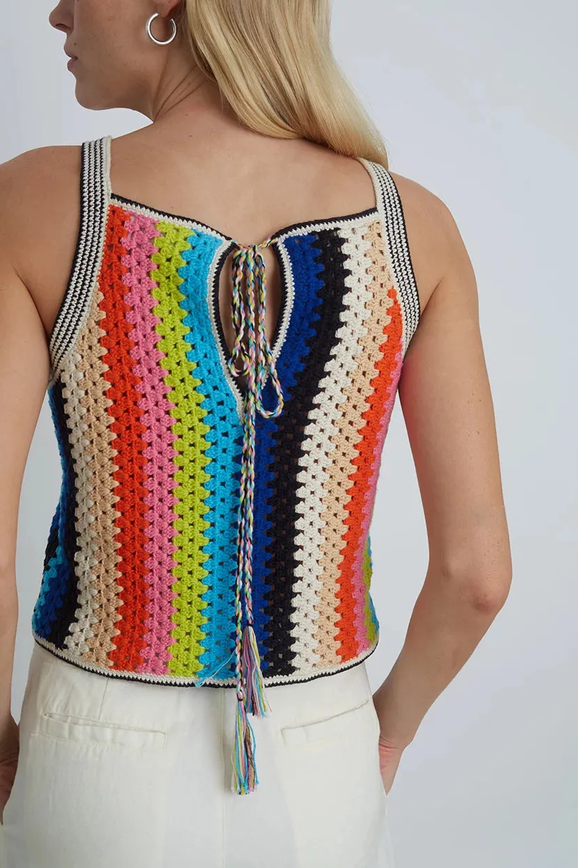 Kerry Crochet Tank sold by Hills Dry Goods product image thumbnail 4