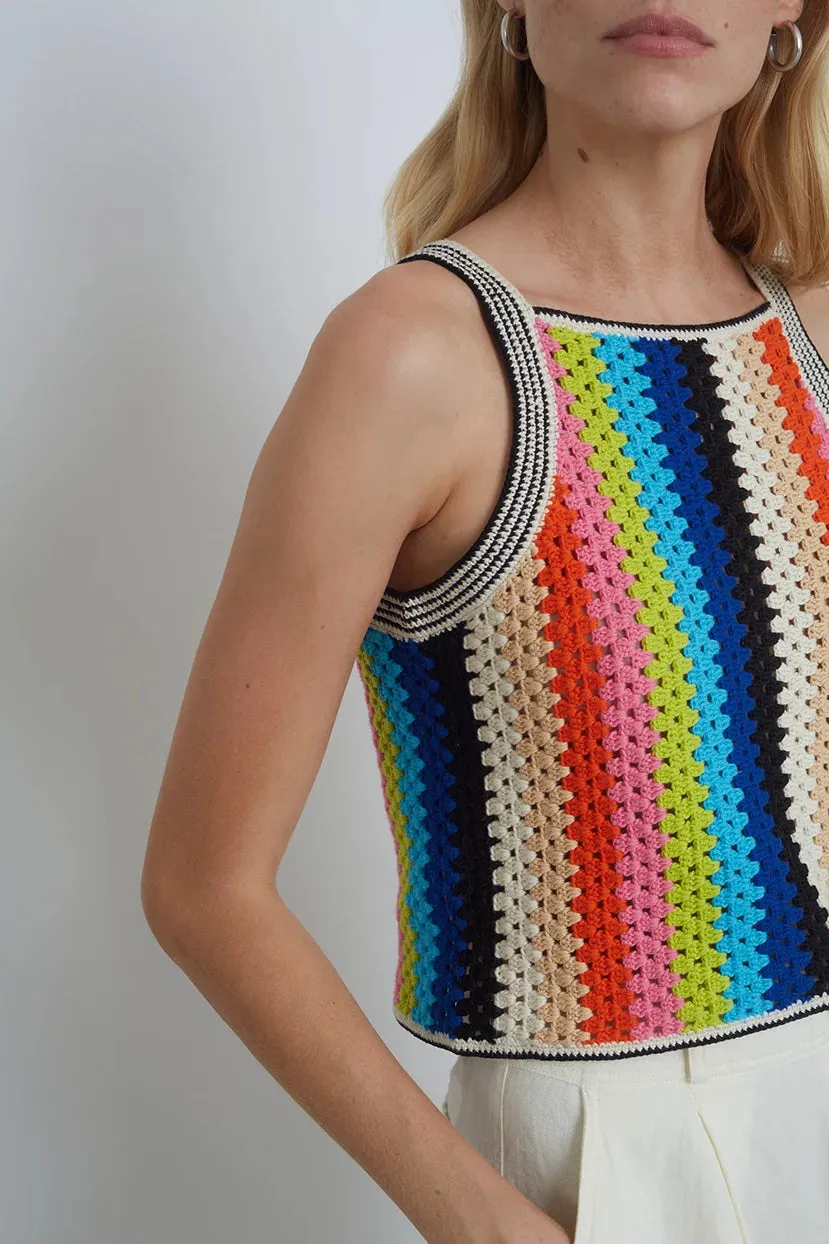 Kerry Crochet Tank sold by Hills Dry Goods product image thumbnail 2