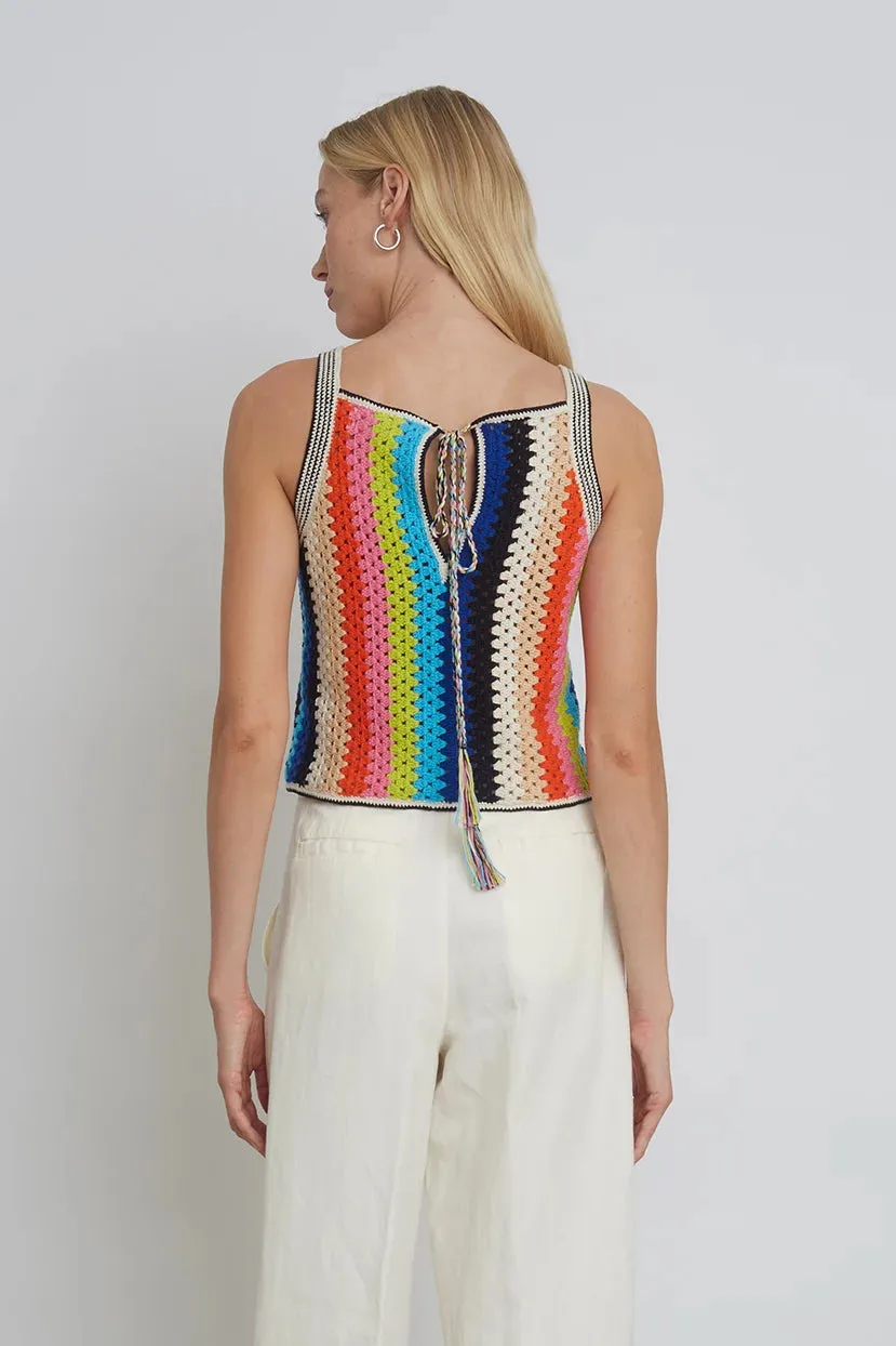 Kerry Crochet Tank sold by Hills Dry Goods product image thumbnail 3