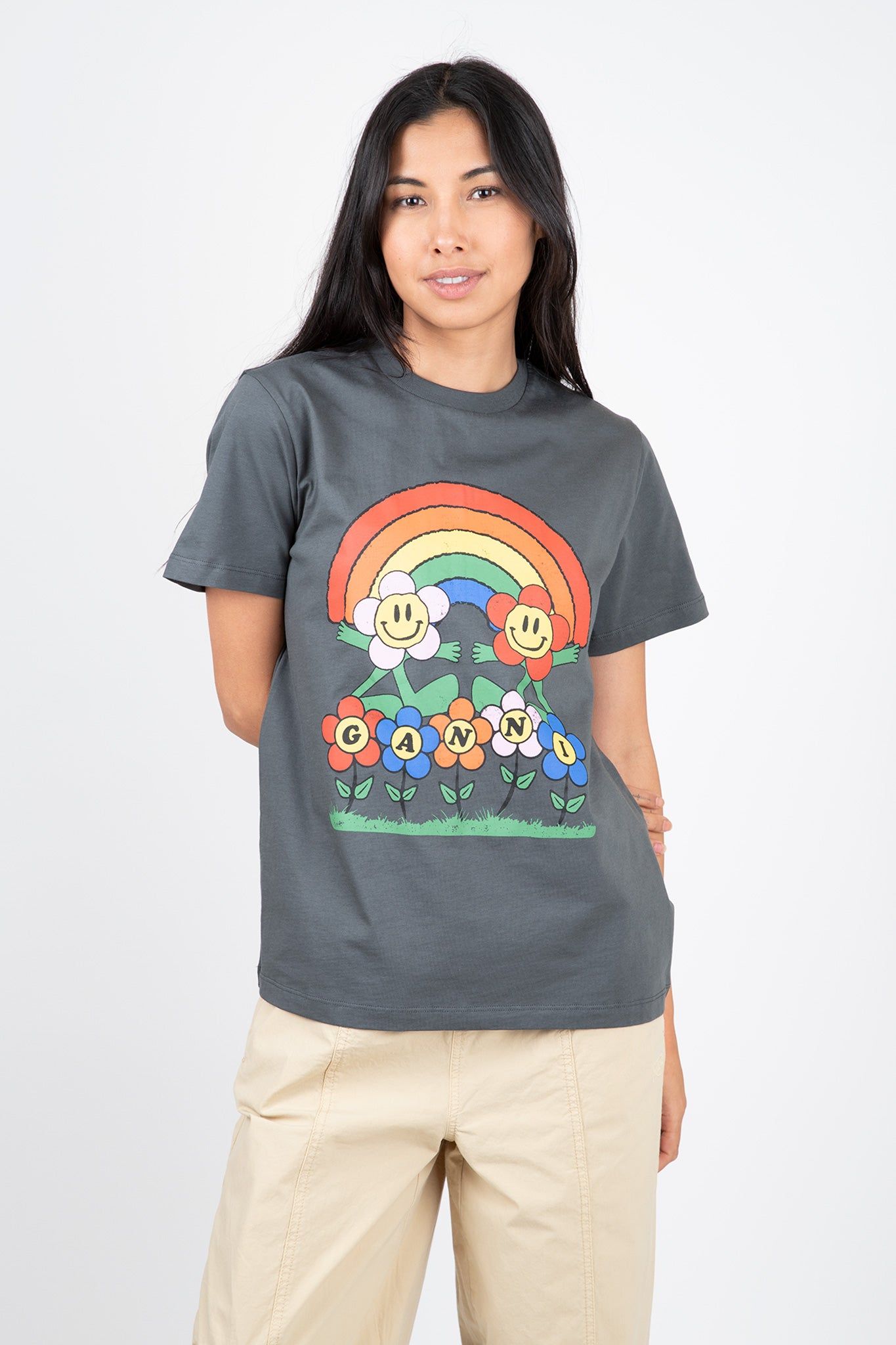 Relaxed Rainbow T-shirt sold by Hills Dry Goods