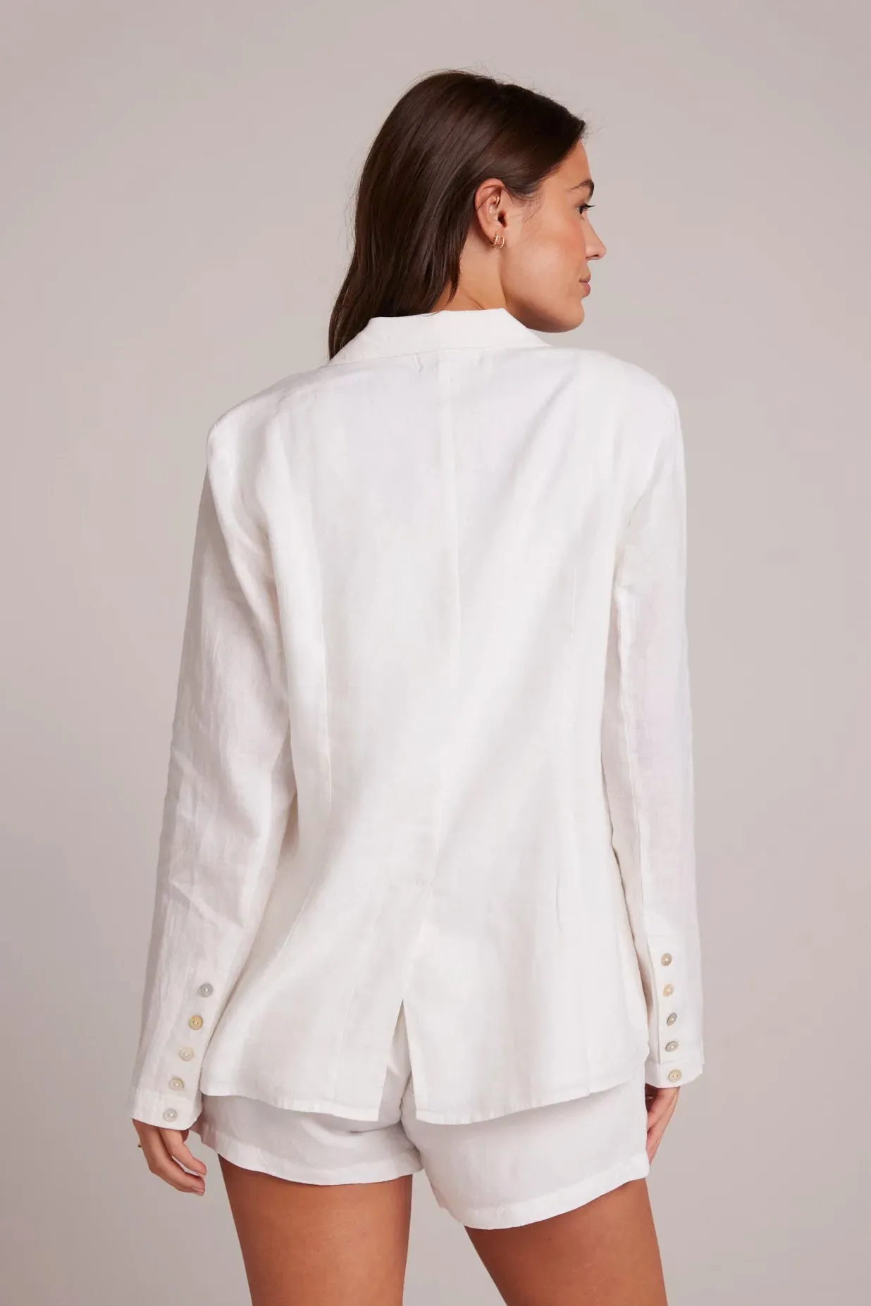 Easy Linen Longline Blazer sold by Hills Dry Goods product image thumbnail 3