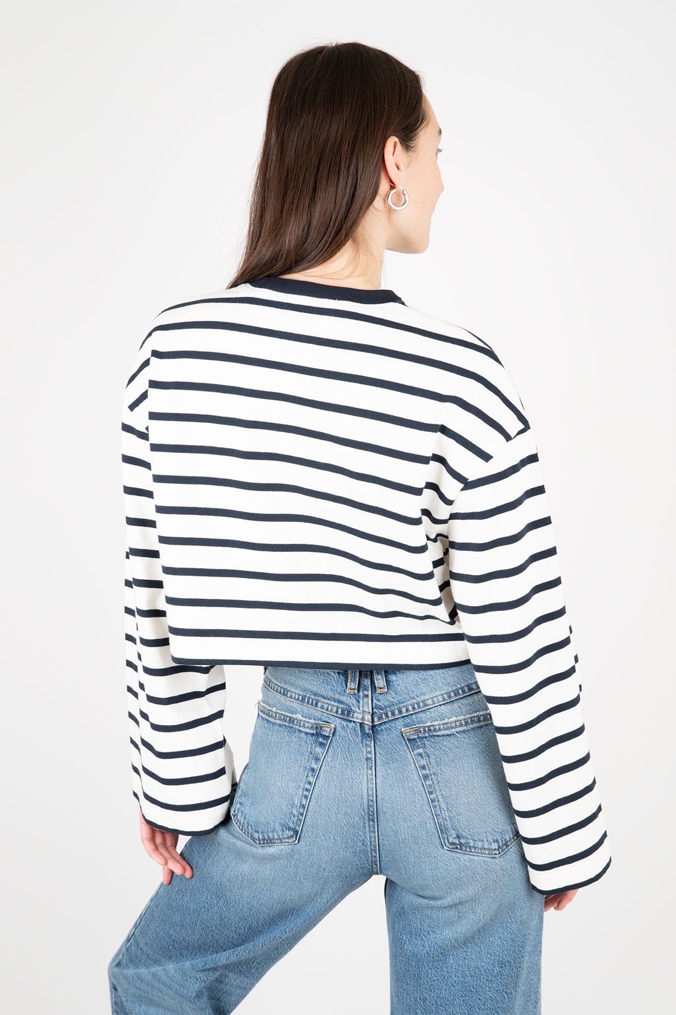 Crop Bell Sleeve Tee sold by Hills Dry Goods product image thumbnail 3