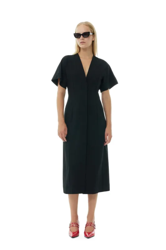 Drapey Melange Midi Dress sold by Hills Dry Goods