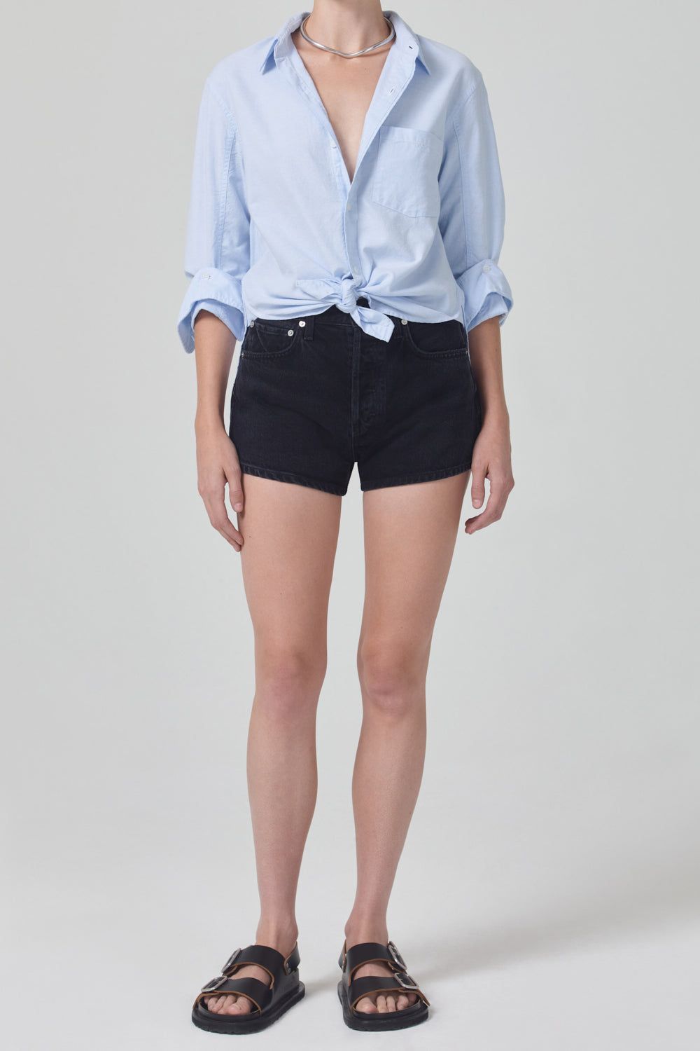 Kayla Shrunken Shirt sold by Hills Dry Goods product image thumbnail 2