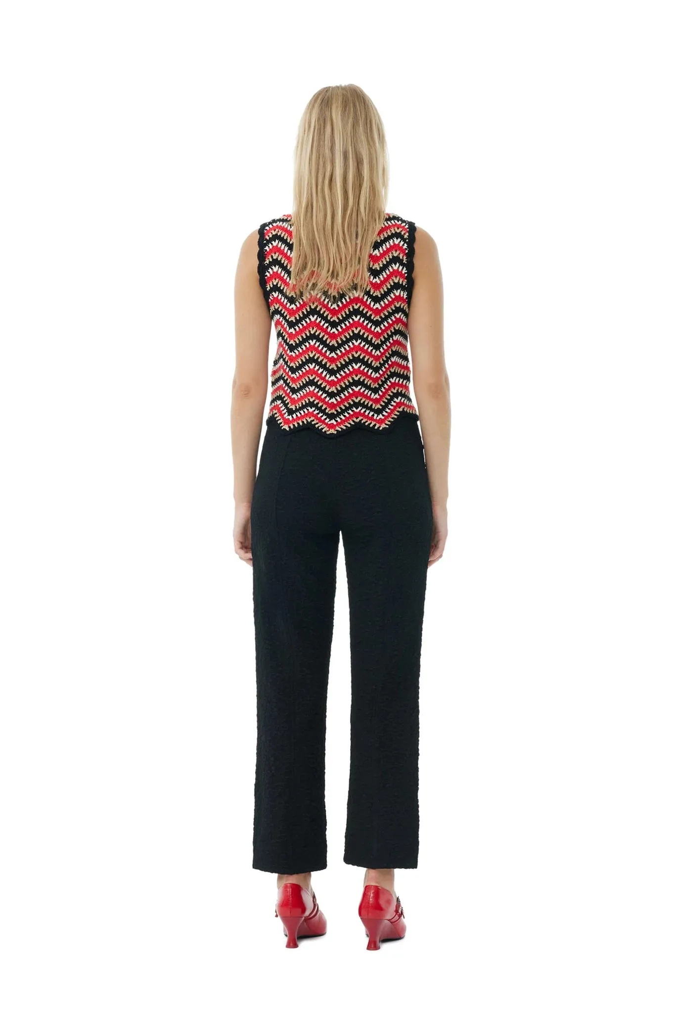 Cotton Crochet Vest sold by Hills Dry Goods product image thumbnail 4