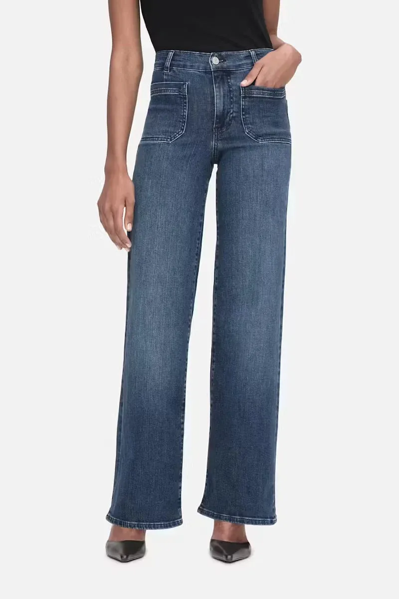 Le Slim Palazzo Bardot Pocket sold by Hills Dry Goods