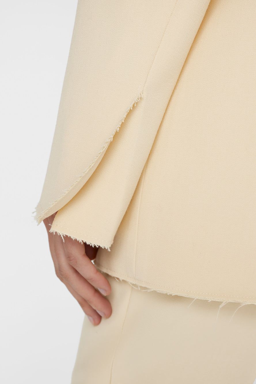 Oversized Raw Edge Blazer sold by Hills Dry Goods product image thumbnail 5