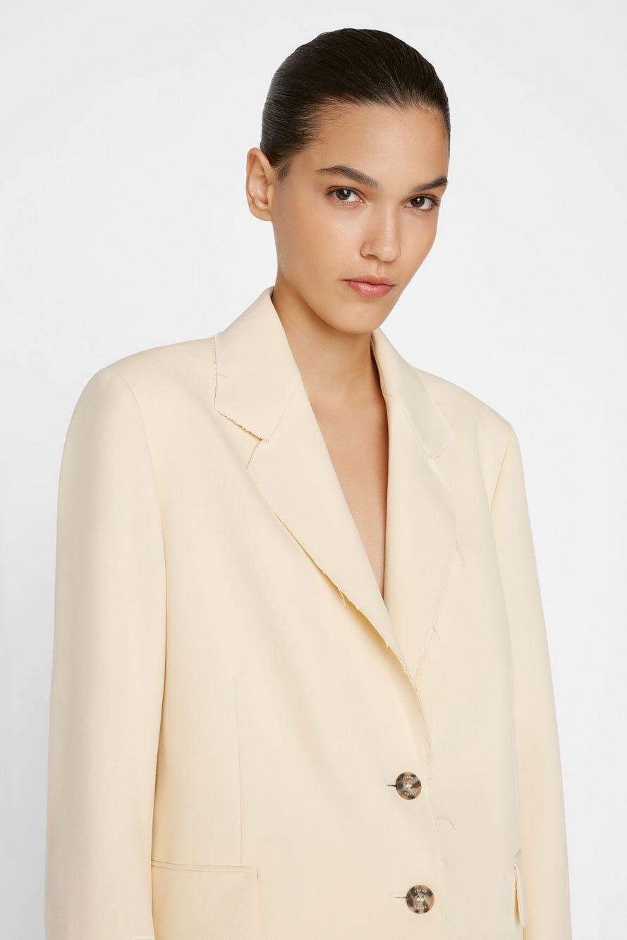 Oversized Raw Edge Blazer sold by Hills Dry Goods product image thumbnail 2