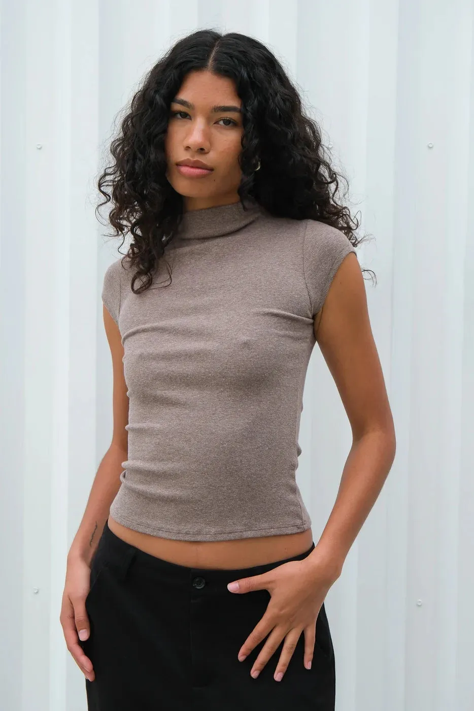 Gem Cap Sleeve Tee sold by Hills Dry Goods