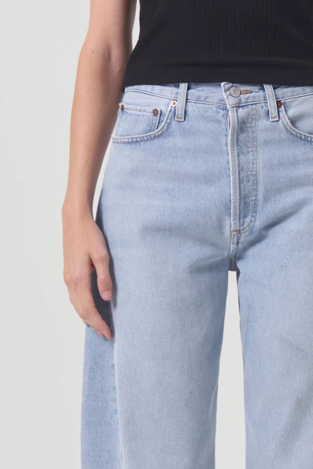 Luna Righ Rise Pieced Taper sold by Hills Dry Goods product image thumbnail 3