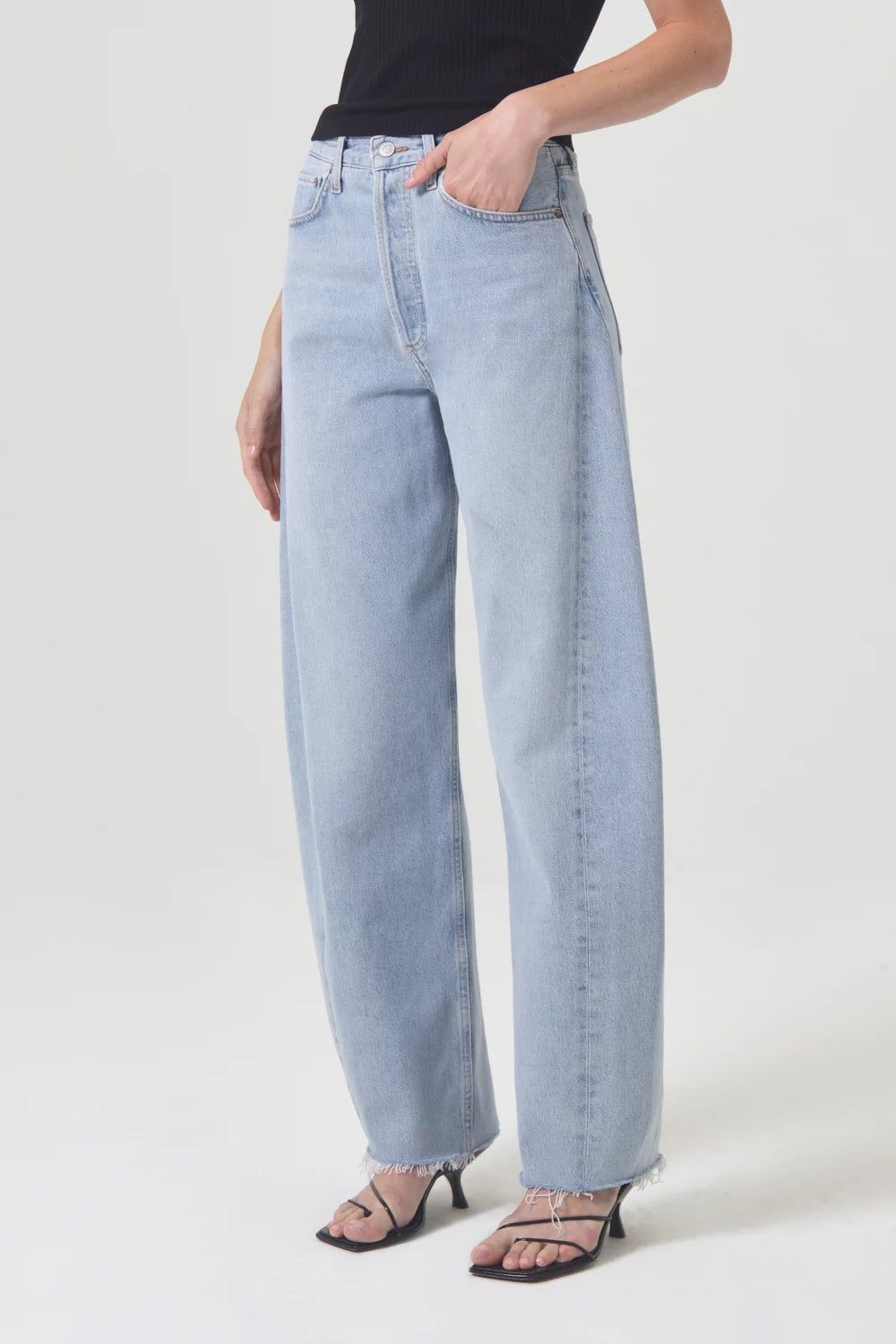 Luna Righ Rise Pieced Taper sold by Hills Dry Goods product image thumbnail 2