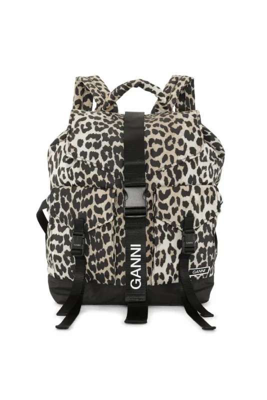 Leopard Tech Backpack sold by Hills Dry Goods