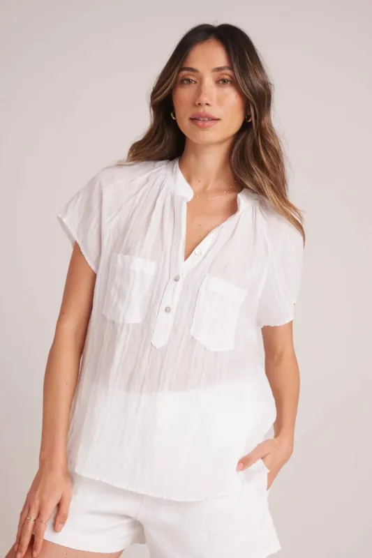 Short Sleeve Pocket Pullover sold by Hills Dry Goods