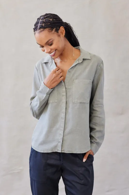 Long Sleeve Classic Button Down sold by Hills Dry Goods