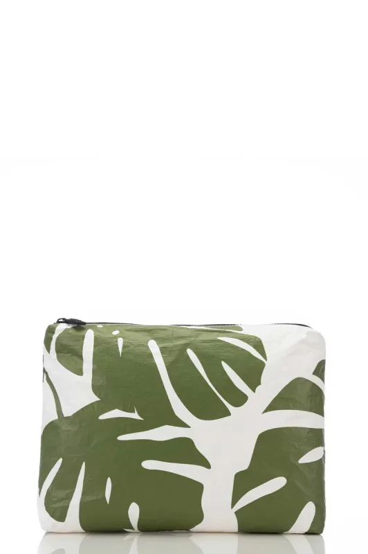 Monstera Mid Pouch sold by Hills Dry Goods