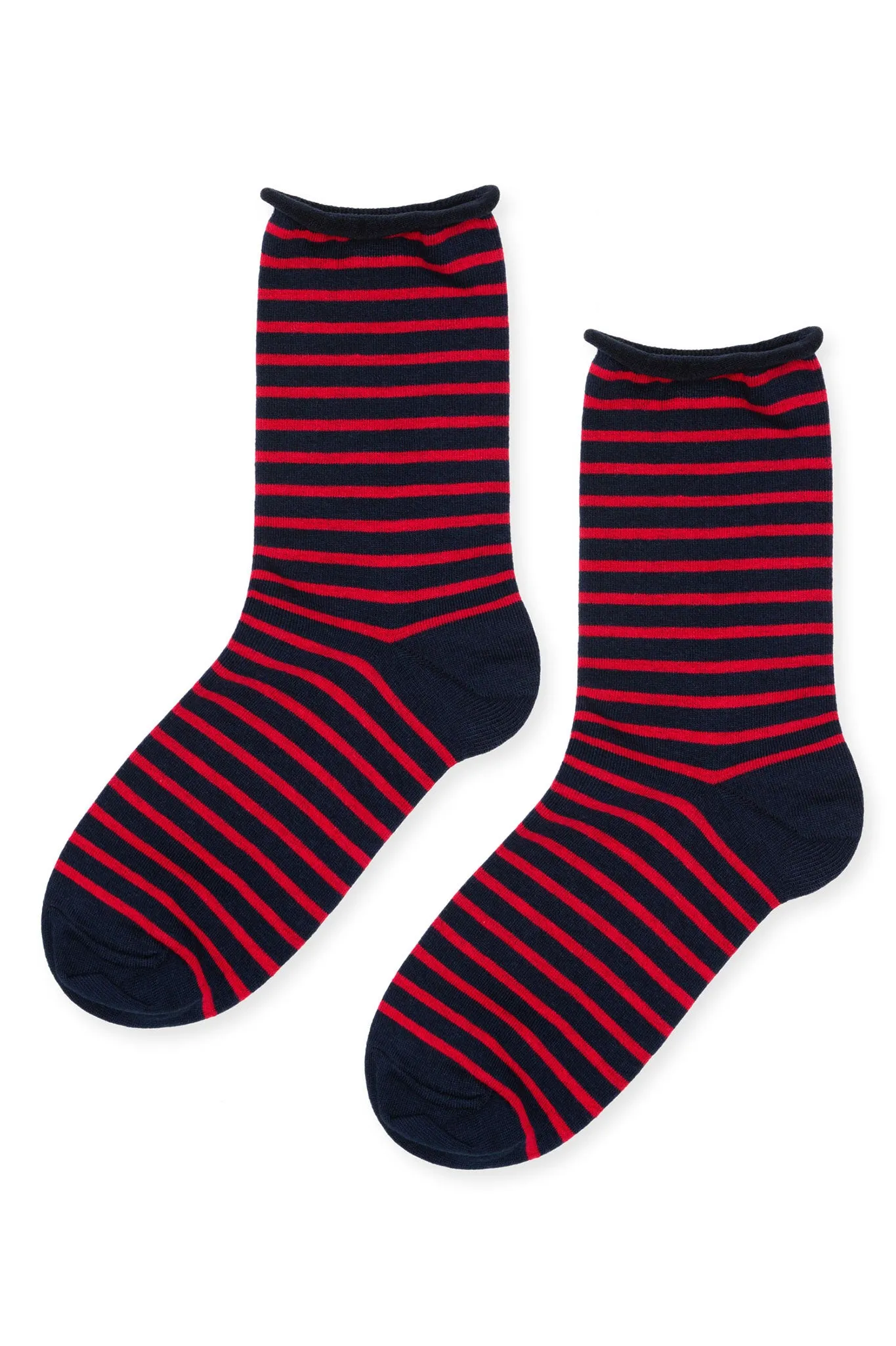 Nautical Stripe Crew sold by Hills Dry Goods