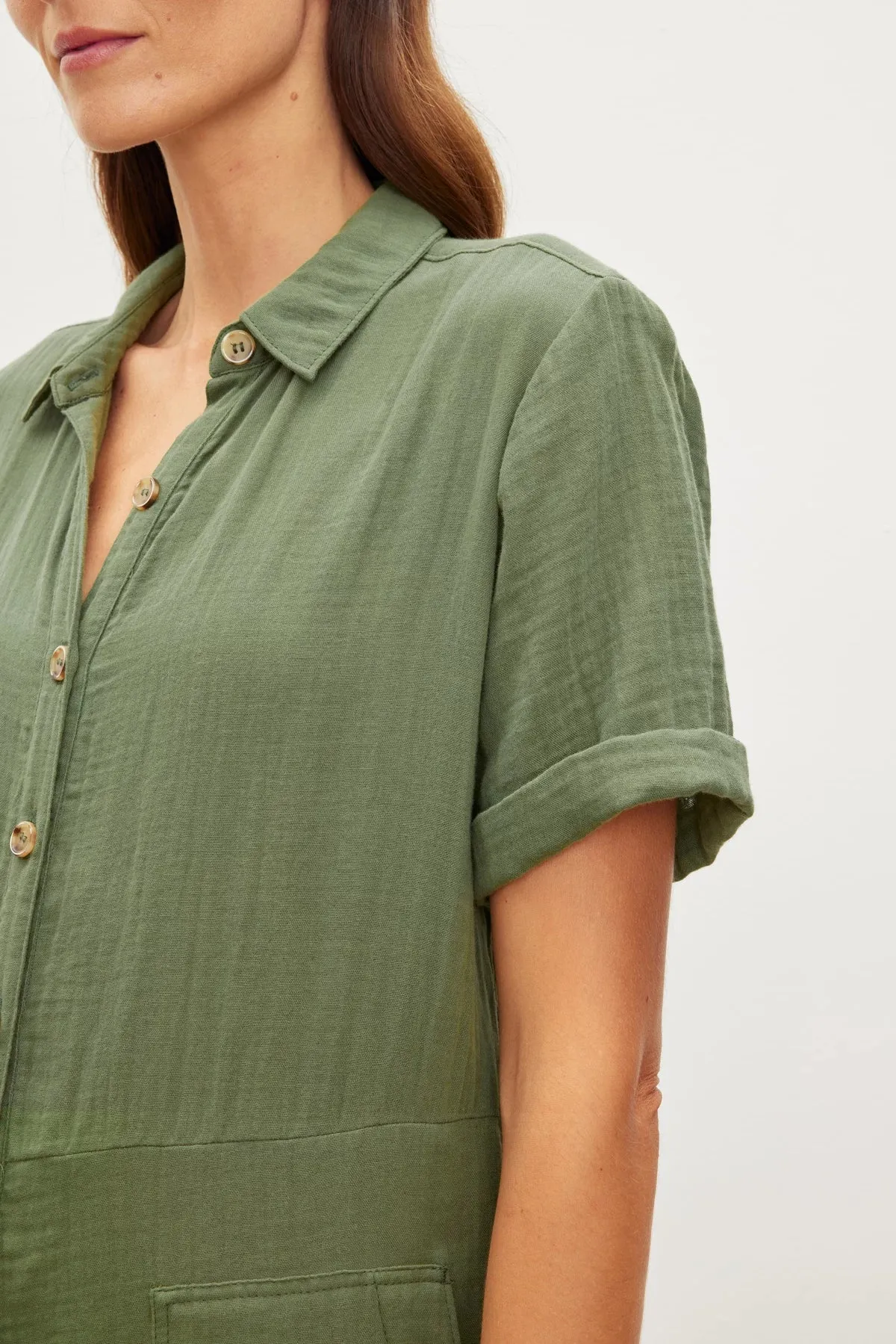 Elia Cotton Gauze Jumpsuit sold by Hills Dry Goods product image thumbnail 2