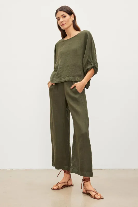 Lola Linen Pant sold by Hills Dry Goods