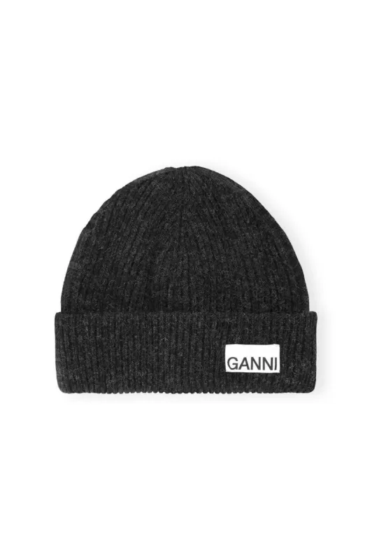 Fitted Rib Knit Wool Beanie sold by Hills Dry Goods
