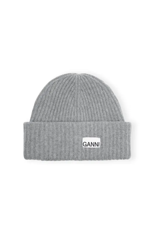 Loose Wool Rib Knit Beanie sold by Hills Dry Goods