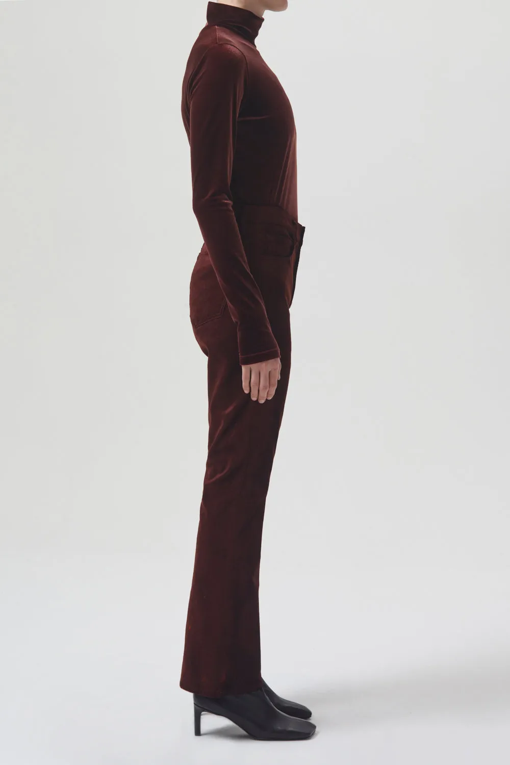Pascale Velvet Turtleneck sold by Hills Dry Goods product image thumbnail 4