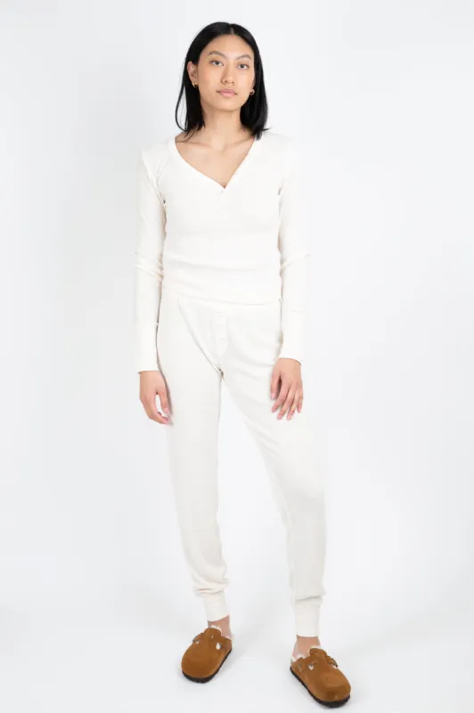 Textured Essentials Banded Pant sold by Hills Dry Goods