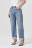 Fran Low Slung Straight sold by Hills Dry Goods