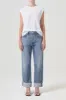 Fran Low Slung Straight sold by Hills Dry Goods