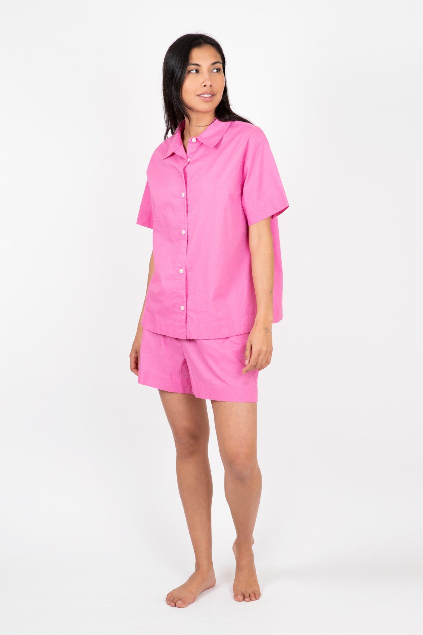 Organic Sandwashed Cotton Printed Short PJ Set sold by Hills Dry Goods product image thumbnail 3