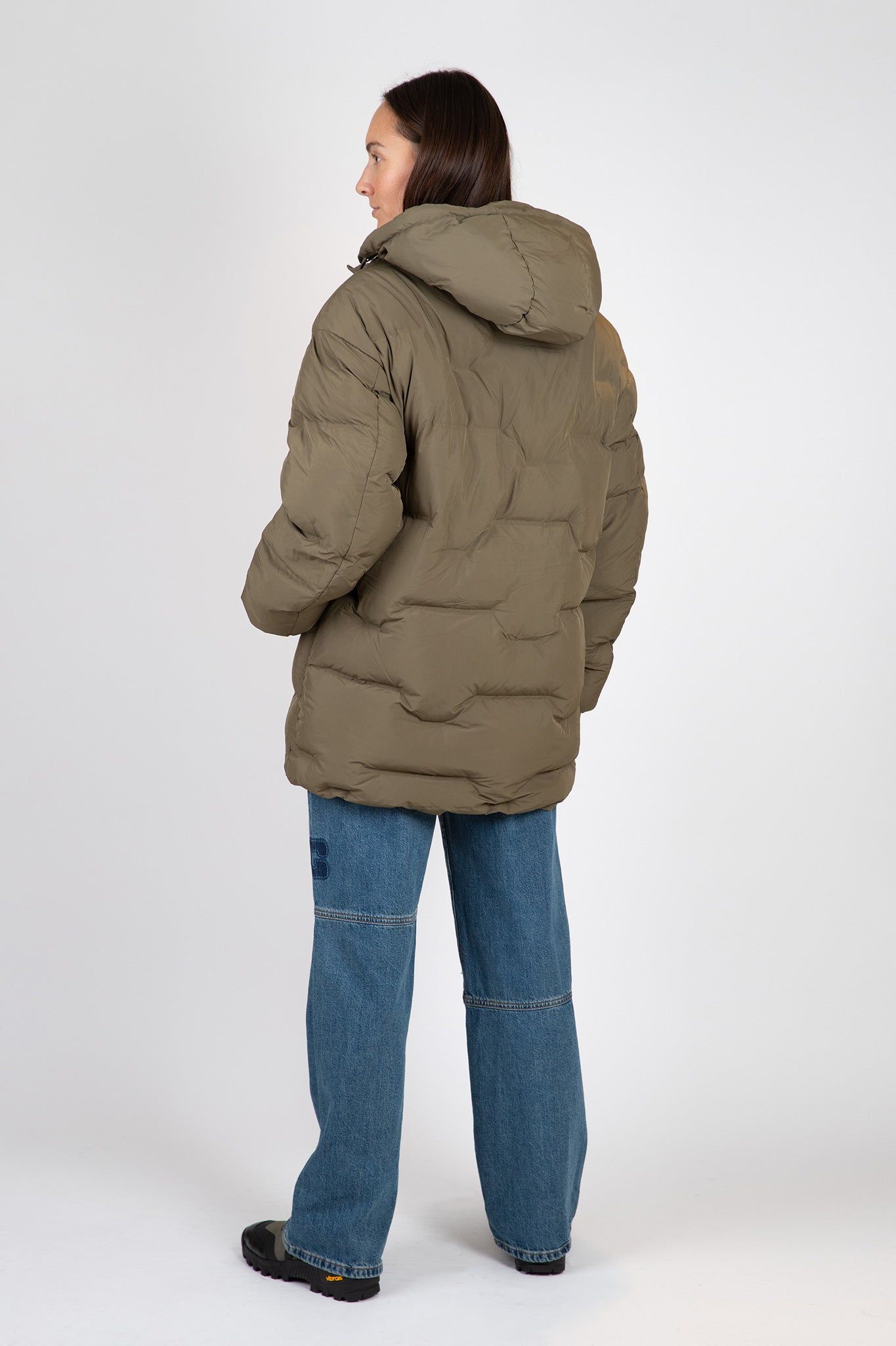 Soft Puffer Oversized Midi Jacket sold by Hills Dry Goods product image thumbnail 3