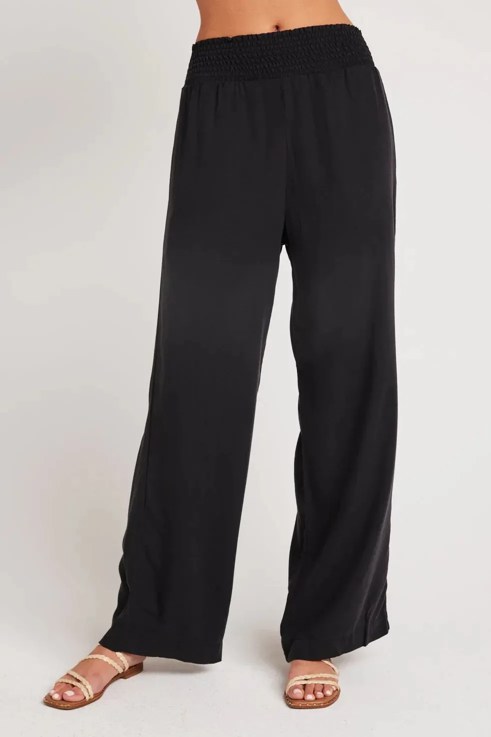 Smocked Waist Wide Leg Pant sold by Hills Dry Goods