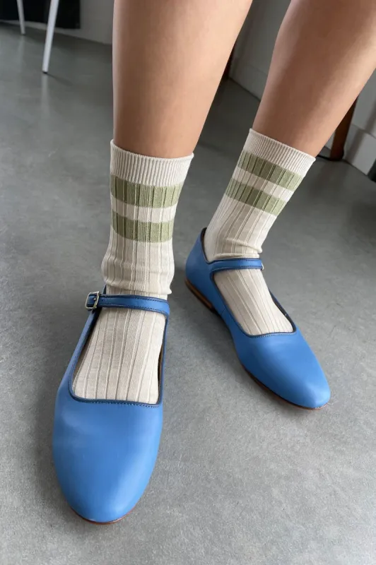 Her Varsity Socks sold by Hills Dry Goods