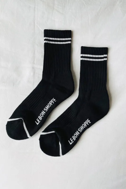 Boyfriend Socks sold by Hills Dry Goods