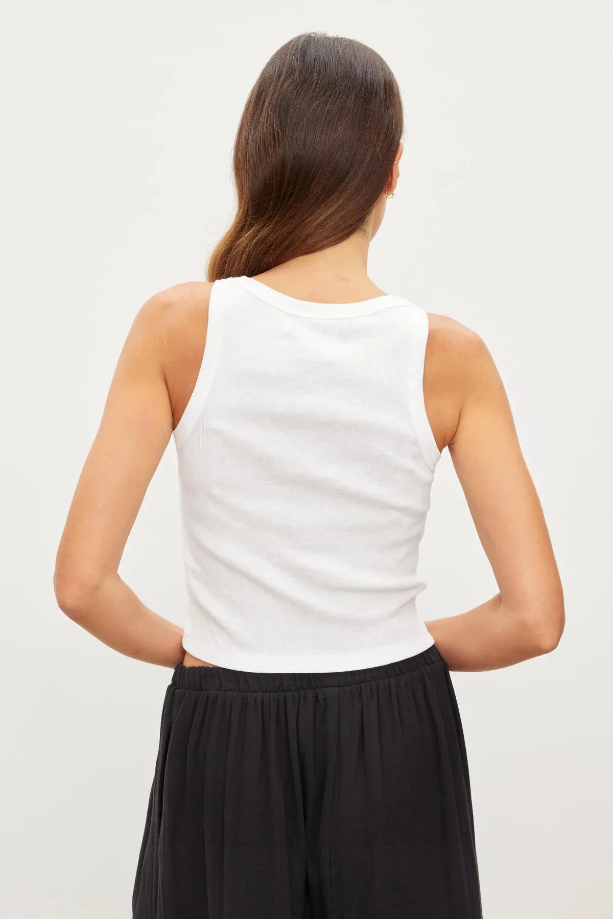 Harla Tank Crop Top sold by Hills Dry Goods product image thumbnail 4