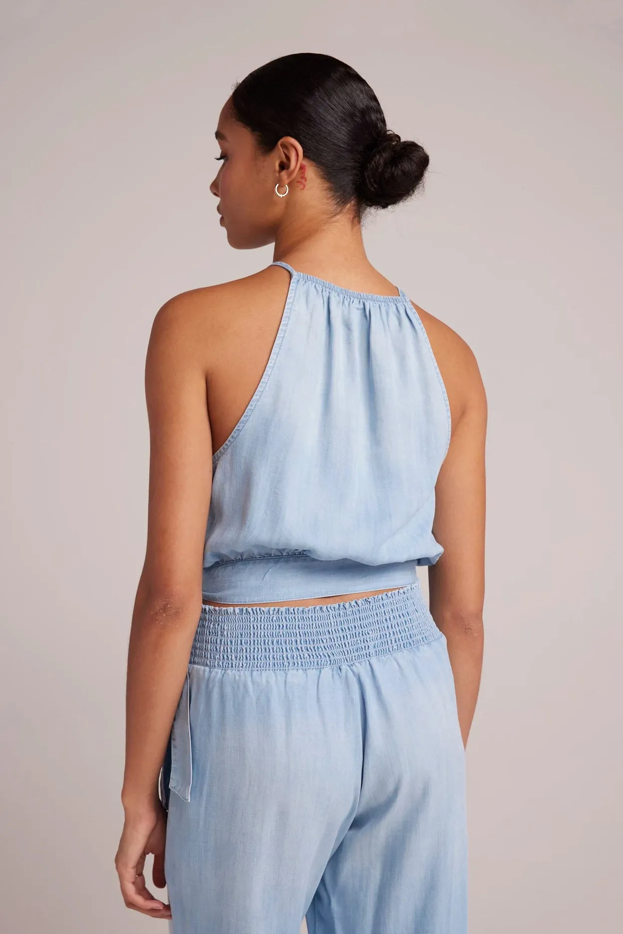 Side Tie Button Halter sold by Hills Dry Goods product image thumbnail 4