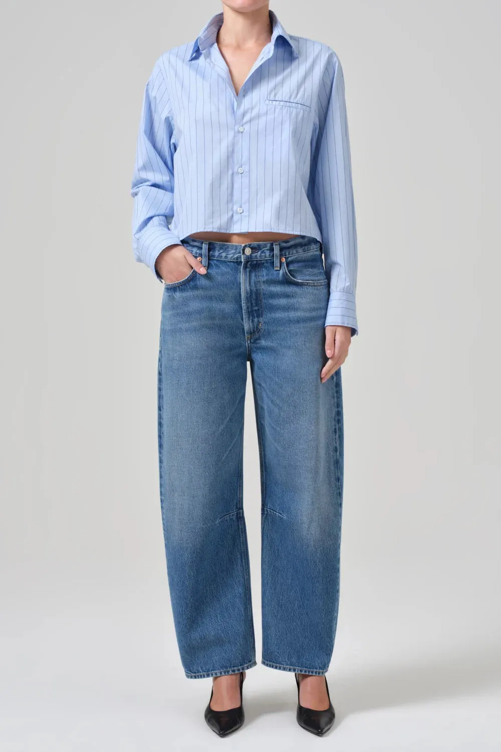 Fino Cropped Shirt sold by Hills Dry Goods product image thumbnail 2