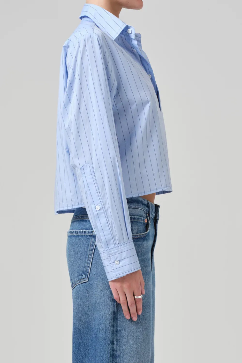Fino Cropped Shirt sold by Hills Dry Goods product image thumbnail 3