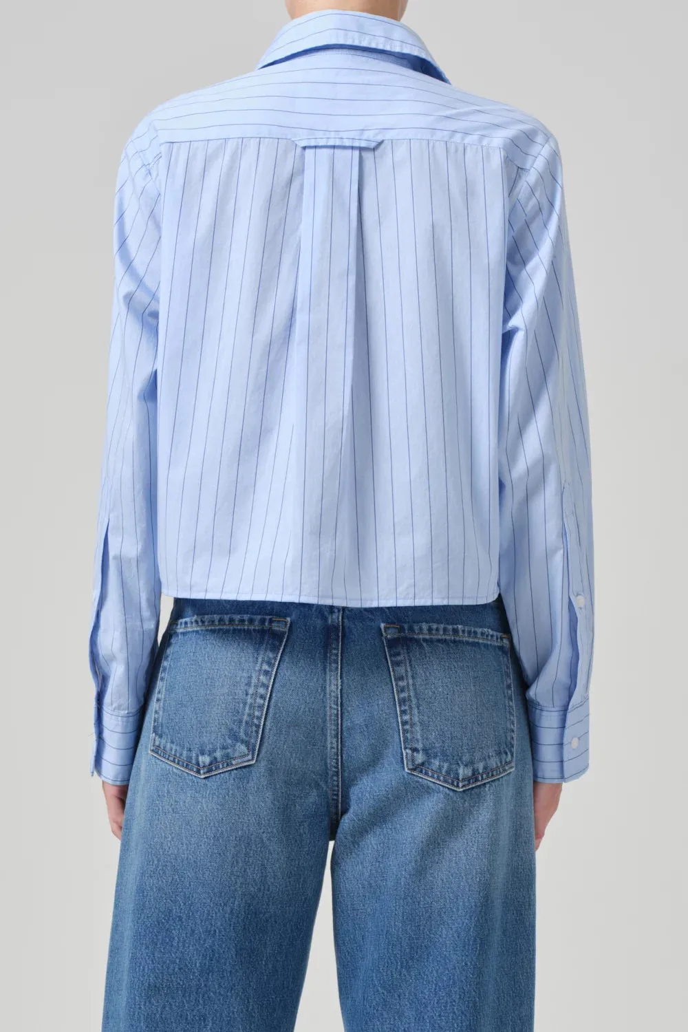 Fino Cropped Shirt sold by Hills Dry Goods product image thumbnail 4