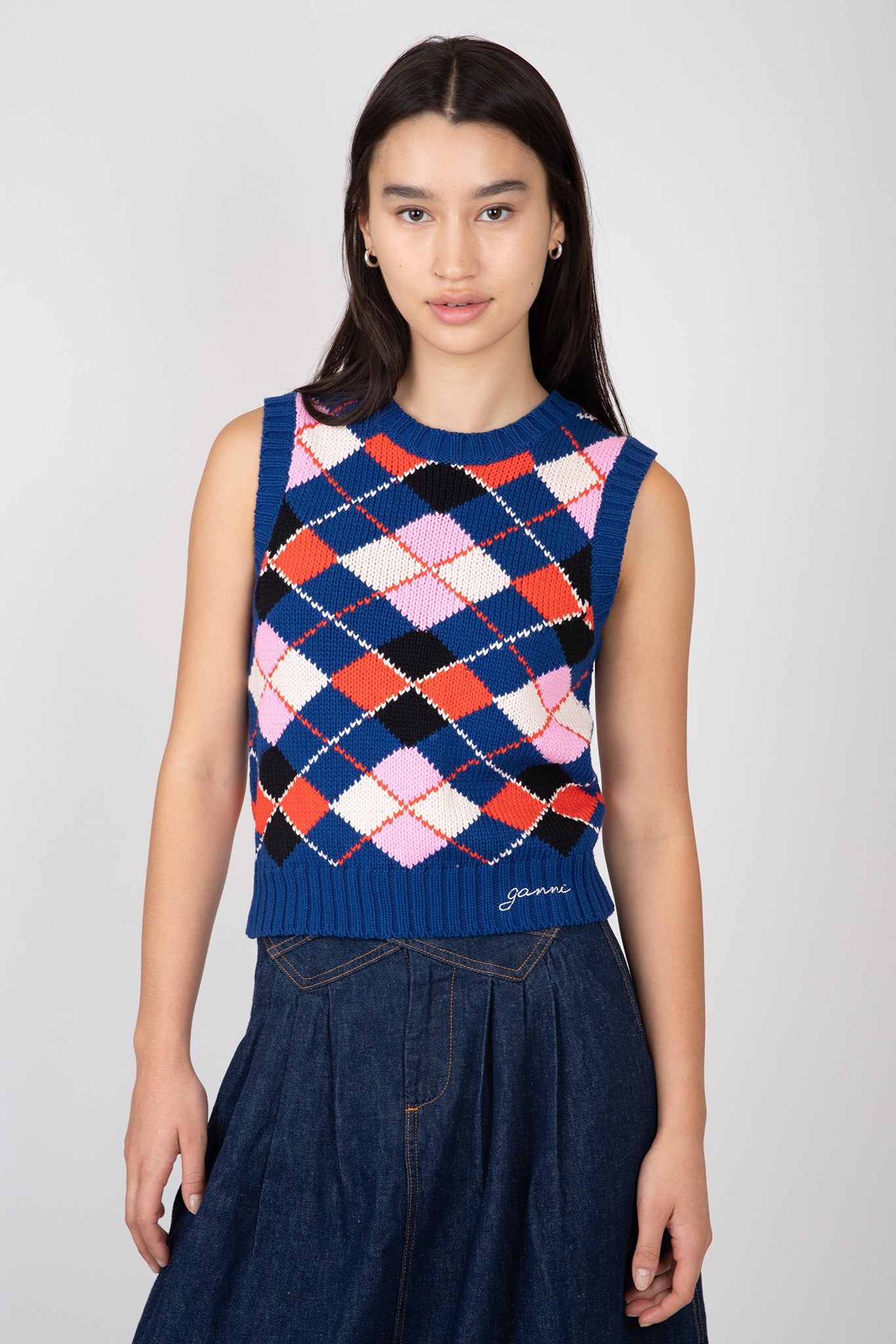 Graphic Cotton Vest sold by Hills Dry Goods product image thumbnail 2