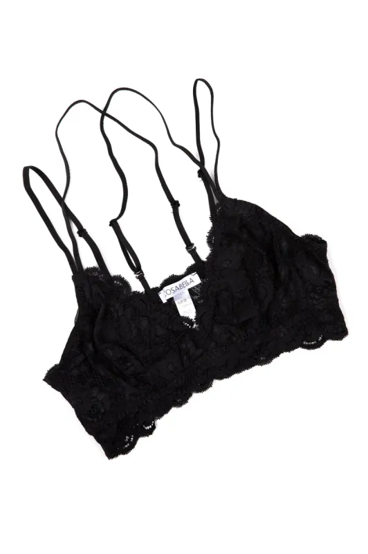 Never Say Never Strappy Bralette sold by Hills Dry Goods