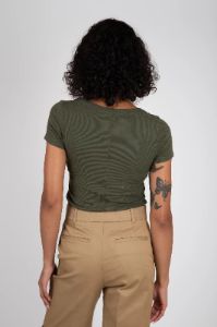Rib Baby Tee sold by Hills Dry Goods