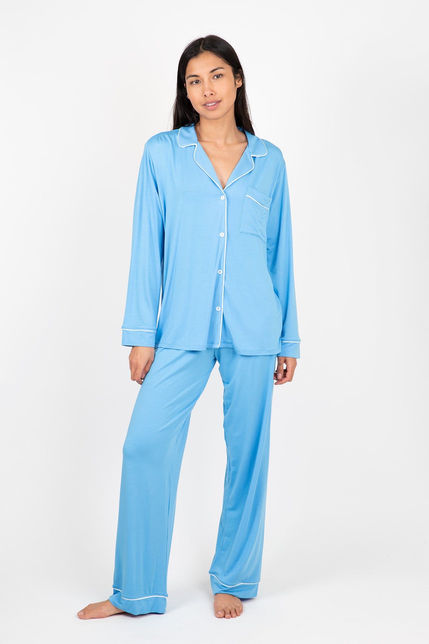 Gisele TENCEL™ Modal Long PJ Set sold by Hills Dry Goods